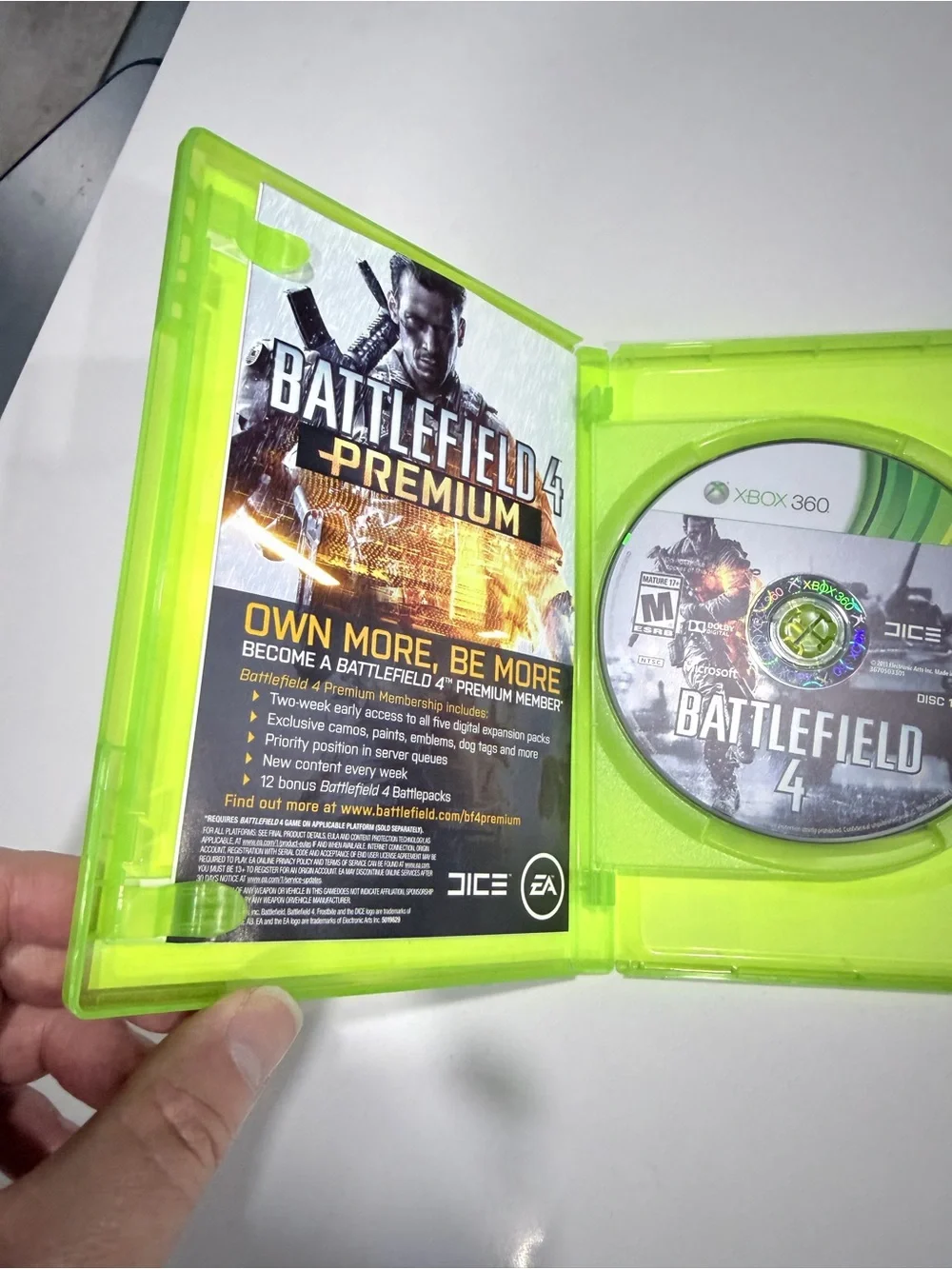 XBOX 360 experience intense